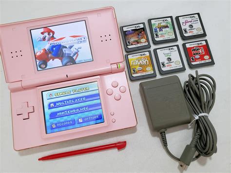 Light Pink Nintendo Ds Lite Nintendo Ds Lite Nintendogs Best Friend