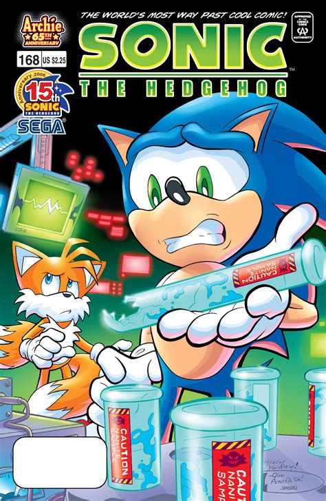 Archie Sonic The Hedgehog Issue 168 Sonic News Network The Sonic Wiki