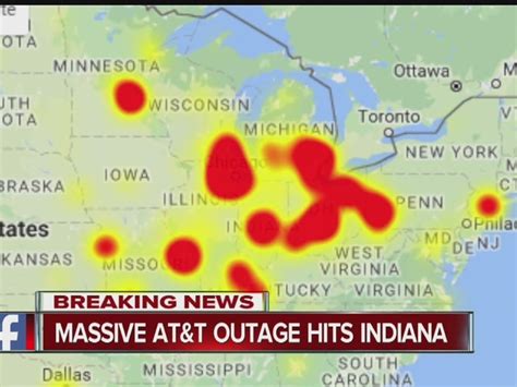 Widespread Atandt Outages Affecting Customers In Indiana Theindychannel