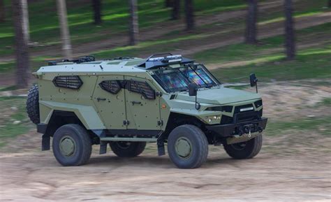 Plasan From Israel Unveils Its New Stormrider 4×4 Light Armored Vehicle