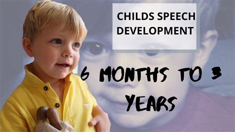 Toddler Speech Development When Do Babies Start Talking 6 Months To