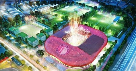 Van zandvlietplein 1, 3077 aa rotterdam. New stadium plan Feyenoord | Rotterdam