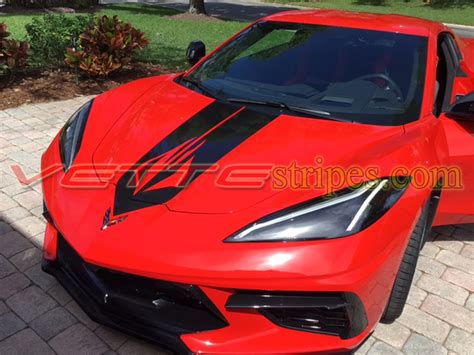 2020 2021 C8 Corvette Stinger Hood Stripe 3m 1080 Many Colors