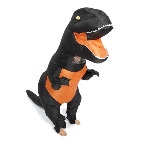 Adult T Rex Inflatable Dinosaur Costume Halloween Costume For Women Men
