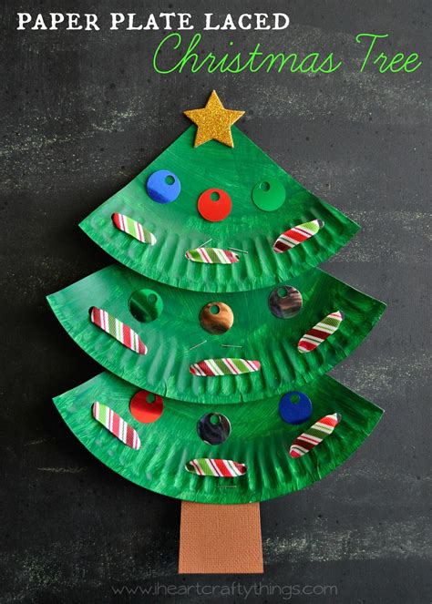 Paper Plate Christmas Crafts U Create