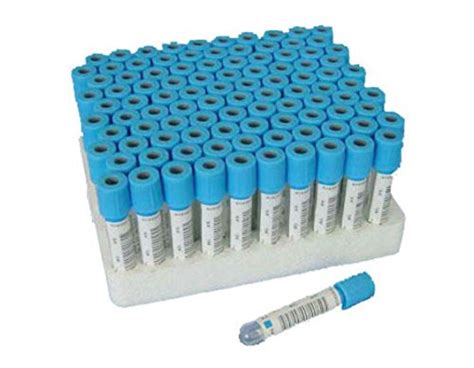 Bd Vacutainer Plus Venous Blood Collection Tubes Light Blue Box Of