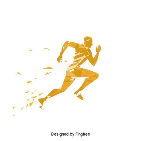 Running Man Logo Running Tattoo People Running Background Banner