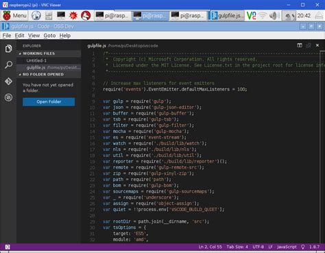 Building Visual Studio Code On A Raspberry Pi Scott Hanselman