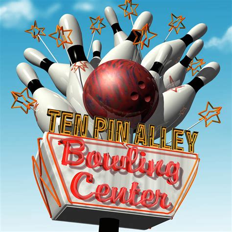 Ten Pin Alley Bowling By Anthony Ross