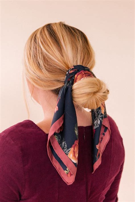 6 Ways To Wear Scarves In Your Hair Gal Meets Glam Scarf Hairstyles