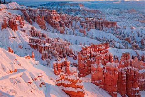 Bryce Canyon Winter Snow Fine Art Photo Print For Sale Photos By