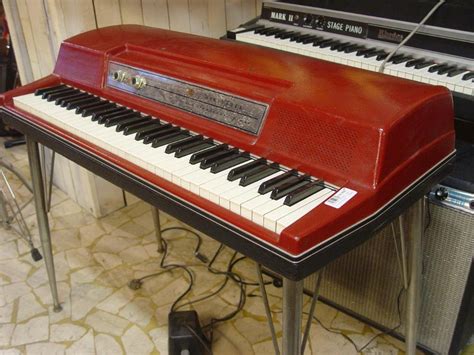 Wurlitzer 200 Rosso 1960s Piano For Sale Scolopendra