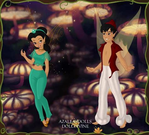 Jasmine And Aladdin Pixie Scene Maker By Sportypeach9891 On