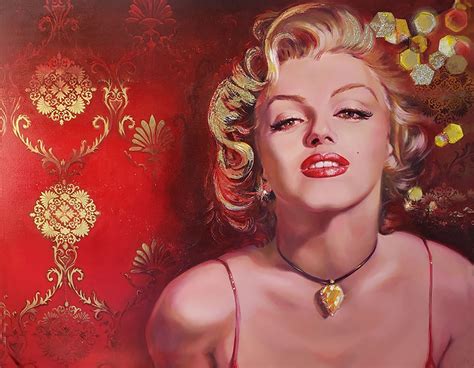 Painting Of Marilyn Monroe Artist Haiyan Desenho Da M Vrogue Co