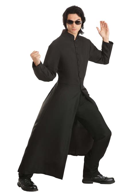 Keanu Reeves Matrix Trench Coat Neo Matrix Costume Ph