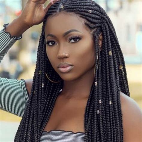 60 Ghana Braids Designs Popular Trends In Black Braided Hairstyles
