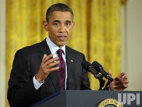 Photo President Obama Holds News Conference At White House In