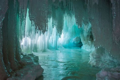 Optically Addicted The Ice Caves Of A Michigan Winter By Jill
