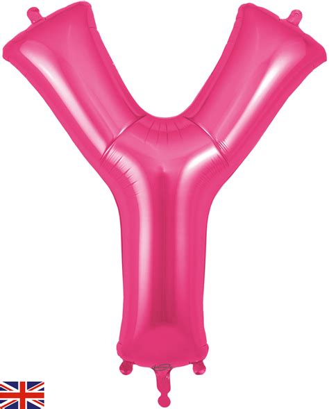34 Letter Y Pink Oaktree Brand Foil Balloon Bargain Balloons Mylar