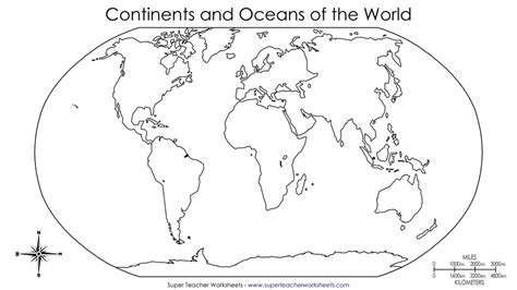Continents And Oceans Quiz Diagram Quizlet