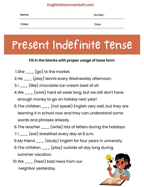 Present Indefinite Tense In English Rules Formula Examples