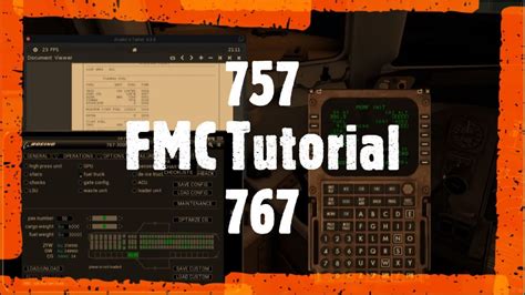 X Plane 11 757 And 767 Fmc Tutorial Delta Airlines Flight Factor