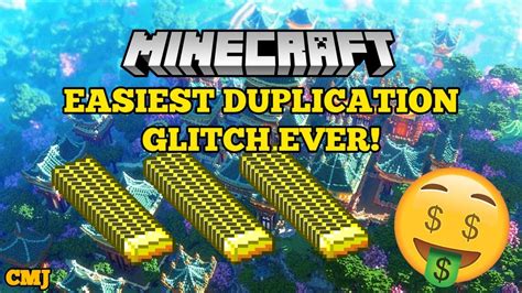 Minecraft Duplication Glitch Easiest Duplication Glitch Ever