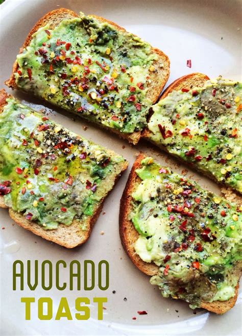 Best Recipies 9 Avocado Toast Favorite Recipes Pinterest