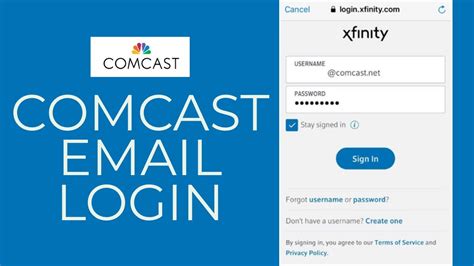 How To Login Comcast Email Account Comcast Xfinity Login 2021 Youtube