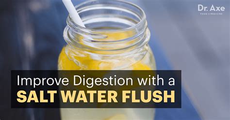 You might feel very thirsty after it. Salt Water Flush to Cleanse the Colon and Detox (With ...
