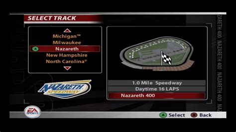 When you already type walmart nascar as your username in fight to the top, go back to the edit driver on the my nascar screen and click it. NASCAR 2005: Chase for the Cup - A Lap at Nazareth - YouTube
