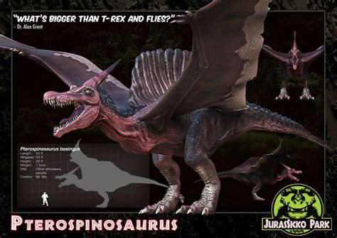 03 Pterospinosaurus By Ldn Rdnt On Deviantart Jurassic World Hybrid