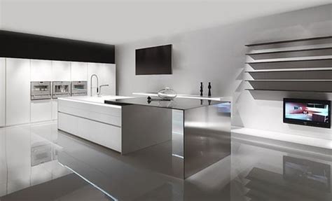 Son muchas las casas que deciden tener es muy común elegir una iluminación blanca e intensa, aprovechando que ahora disponemos de luz led. Cocinas minimalistas personalizadas - Cocinas Lola ...
