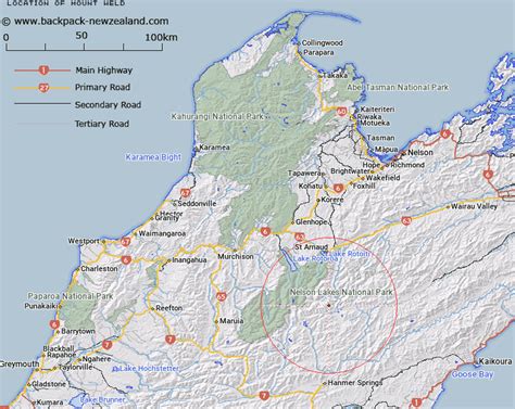 Where Is Mount Weld Map New Zealand Maps
