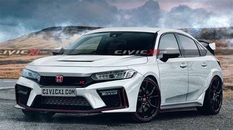Image 4 Details About All New 2023 Honda Civic Type R Rendered To Rage