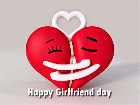 Happy Girlfriend Day Hearts Picture