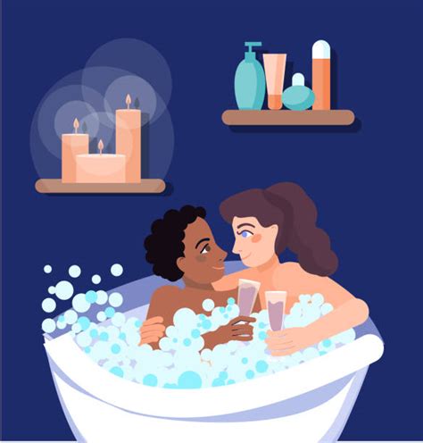 Lesbians Kissing Cartoon Illustrations Royalty Free Vector Graphics