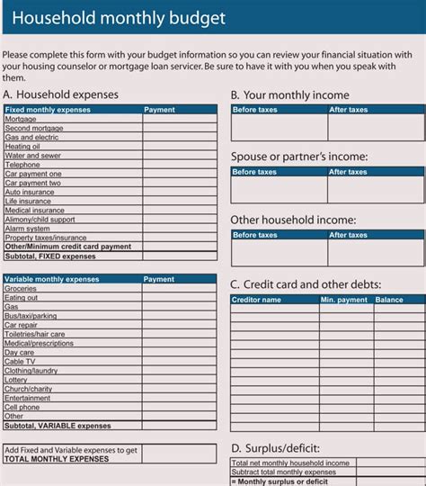 Detailed Budget Template 5 Ways Detailed Budget Template