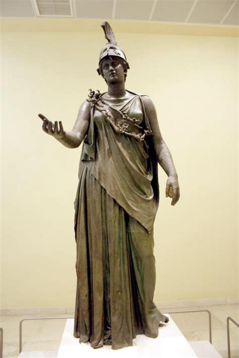 Bronze Statue Of Athena 4th Bc Greek Sculpture Greek Art Ancient