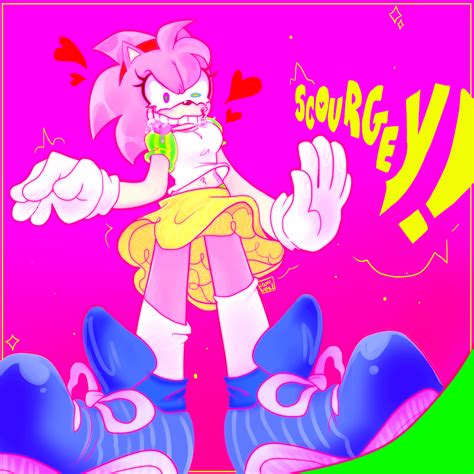 Heya Puddin Rosy Rascal Fanart Anti Amy Rose Or Whatever Sonicthehedgehog