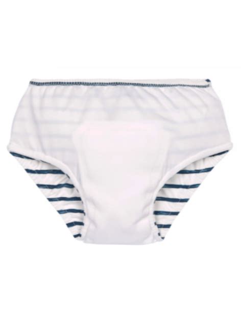 Lässig Swim Diaper Boys Stripes Navy Monstertjes Urban Baby Store