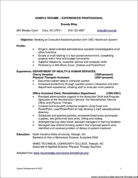 Check out our work experience resume sample and professional experience examples here then, use a bullet format to list accomplishments below. Resume format for it - articleeducation.x.fc2.com