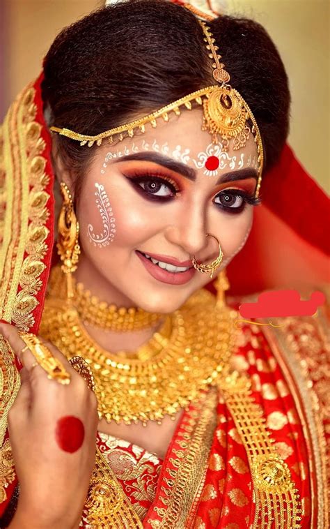 bengali bridal makeup indian bride makeup indian bridal bengali bride bengali wedding bride
