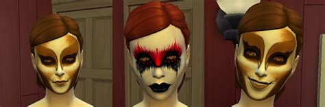 Sims 4 Ccs The Best Halloween Face Paint By Simmiller