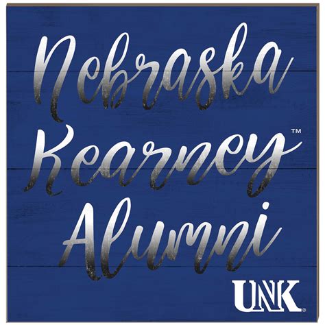 Nebraska Kearney Lopers 10 X 10 Alumni Plaque