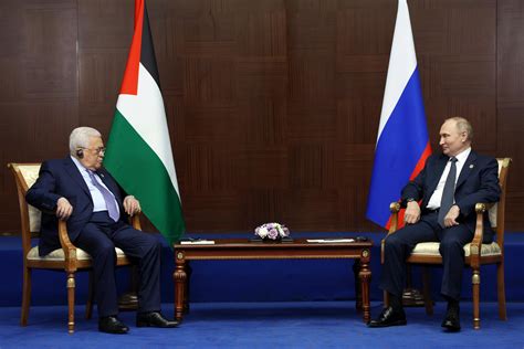 With Putin, Palestinian leader rules out US role as mediator | AP News