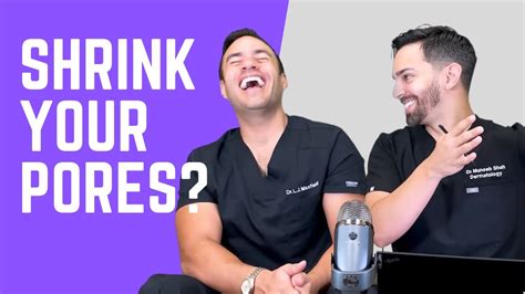 Minimize Your Large Pores Dermatologist Tips Youtube