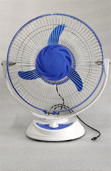 Leap Blue And White 10w Dc Table Fan 300 Mm At Rs 700 In Bengaluru Id 20827438255