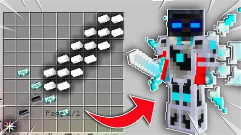 Crafting The Strongest Minecraft Armor And Weapons Avaritia Mod