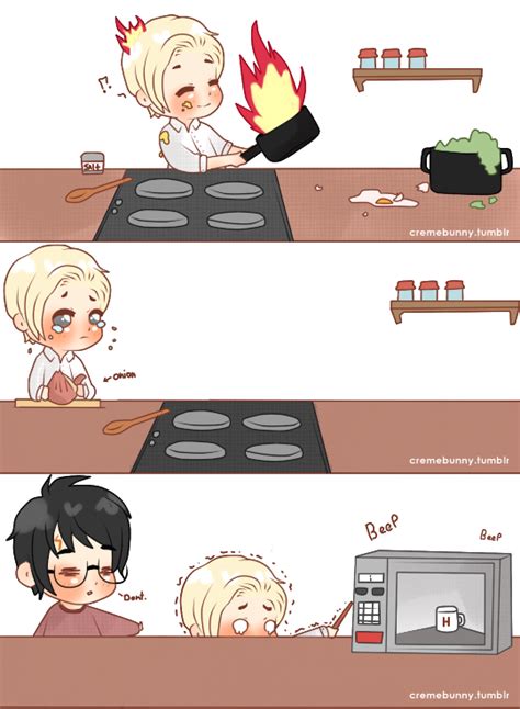 Chibi Drarry Who Cooks By Cremebunny On Deviantart